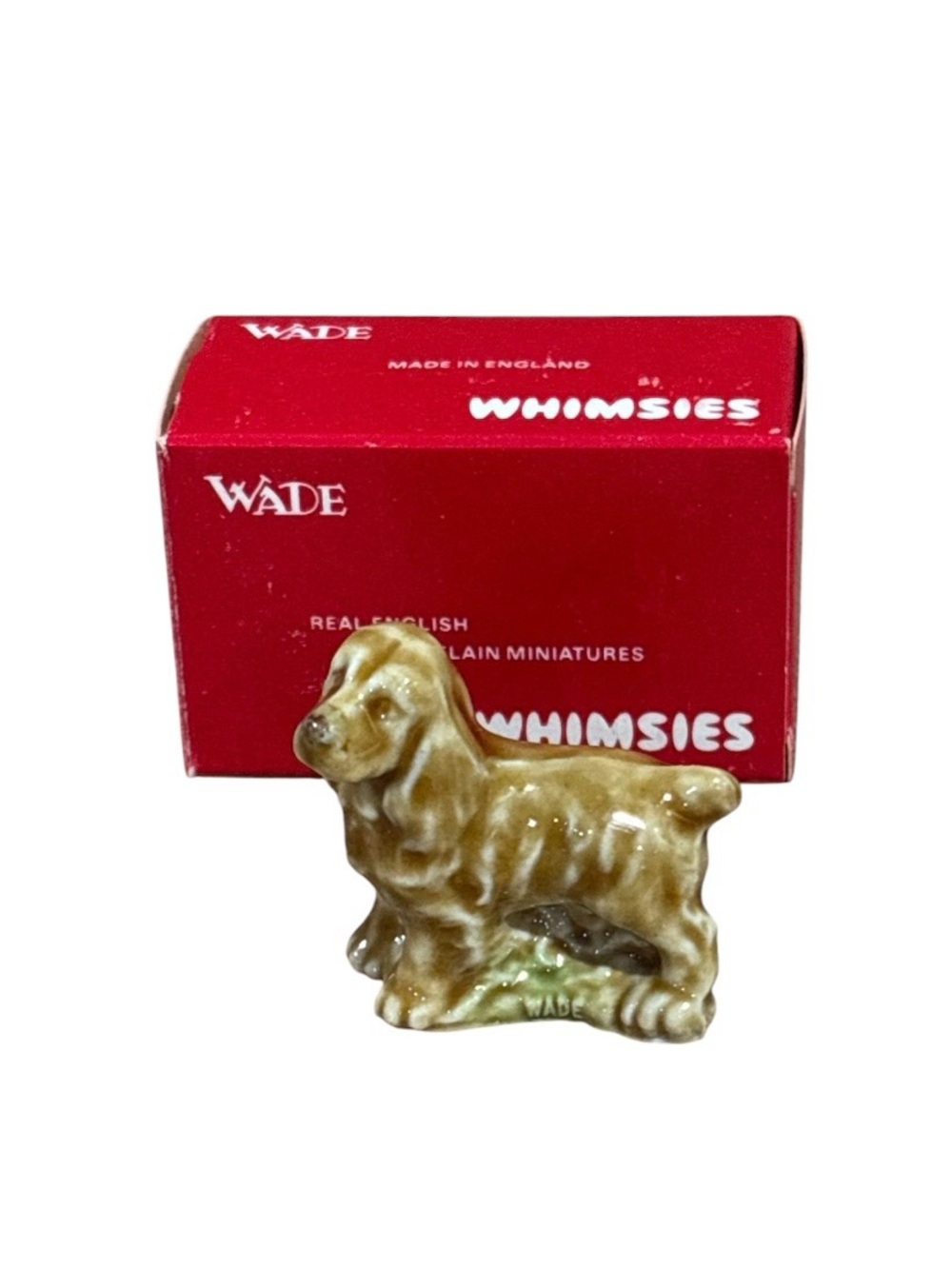 Wade Whimsies Spaniel in Original Box 1971-1984